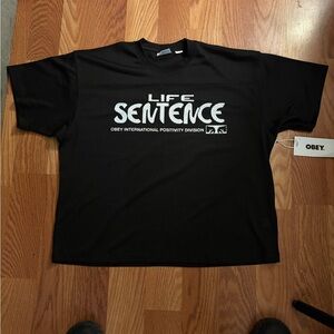 OBEY UO Exclusive Life Sentence Mesh Tee
